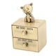 thumbnail image 3 of Caja de dientes de metal con forma de oso, bonita caja de almacenamiento con 2 cajones para el crecimiento de los niños, colección de joyas de regalo conmemorativo (pátina verde), 3 of 5