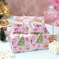 thumbnail image 6 of Gift Wrapping Paper Roll 58" x 23", Christmas Printed Gift Wrap, Easy Cut & Fold, Durable Paper for Birthday, Holiday, Party and DIY Crafts,1 Roll, 6 of 7
