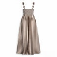 thumbnail image 5 of RoamHome Women's Plus Size Striped Maxi Dress Sleeveless Square Neck A Line Flowy Long Dress Summer Outfit, 5 of 7