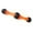 Orange, variant on Large Chewing Squeeze Bone Dog Toy with Dental Twist Caps Maxi