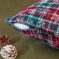 thumbnail image 3 of DONGPAI 2 Pack Christmas Snowflake Plaid Pillow Cover, Scottish Tartan Checks Cushion Cover Decorative Throw Pillow Case, 18''x 18'', 3 of 5