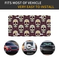 thumbnail image 5 of Easygdp funny Skull star License Plate Car Front License Plate Car Decoration Car Accessories Front Tag Plate Standard Size, 5 of 8