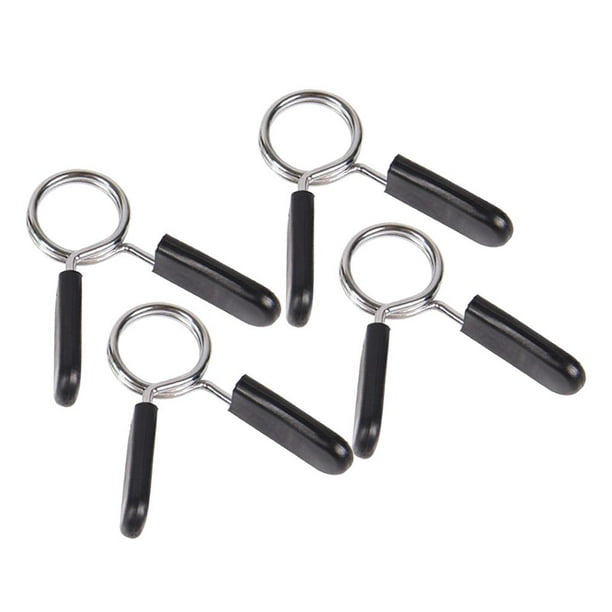 Abrazaderas de barra Cola para gimnasio con Clip de resorte para pesas