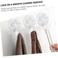thumbnail image 5 of 3pcs Reusable Hook Kitchen Utensil Hooks Home Suction Hanger Handbag Key Coat Hooks Suction Cups Wall Hangers -Qin, 5 of 5