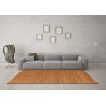 thumbnail image 3 of Ahgly Company Indoor Square Abstract Orange Modern Area Rugs, 4' Square, 3 of 4