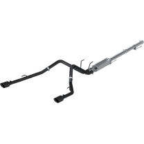 MBRP 09-14 Dodge Ram 1500 5.7L Cat-Back Dual Split Rear (Through Stock Bumper) AL - Black Fits select: 2019 RAM 1500 CLASSIC TRADESMAN, 2016-2018 RAM 1500 SLT