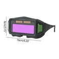 thumbnail image 3 of 100Fens LCD Solar Auto Darkening Welding Goggles - Safety Protective Welder Eyes Glasses, Mask Helmet Eyes Goggle, 3 of 9