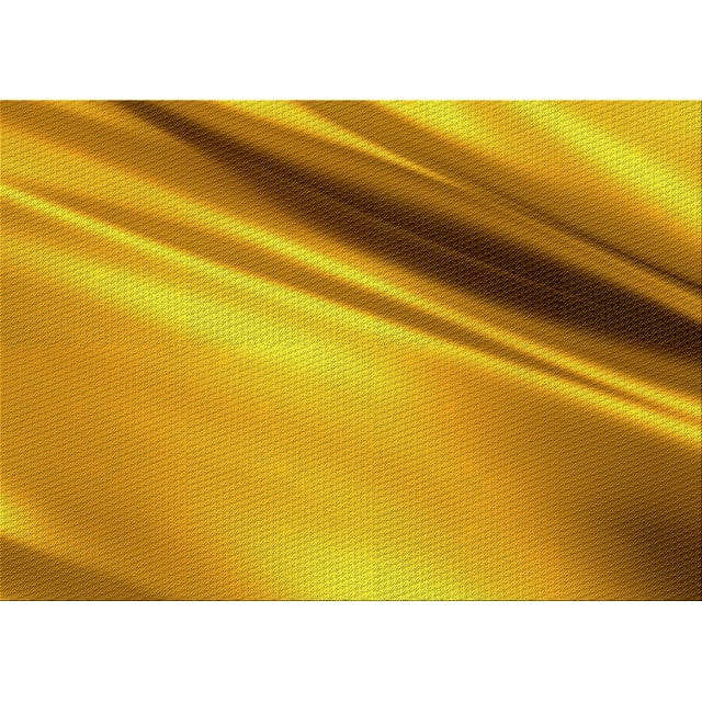 Ahgly Company Tapis d'Intérieur Lavables en Machine, Rectangles de Transition Jaune Foncé, 7' x 9'