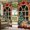 Red Green Gold, variant on 2 Panels Outdoor Curtains for Patio Waterproof 54"x95" Christmas Gingerbread Weatherproof Privacy Outsides Curtains, Winter Xmas Tree Berry Pine Fruits Grommet Thermal Drapes for Cabana Porch Pergola