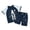 Navy, variant on Shadoumai Toddler Boy Outfits 5t Cartoon Dinosaur Crew Neck T Shirt and Shorts Outfits Set Soft Boys Cotton Clothing 2pc Sets Toddler To Big Kid