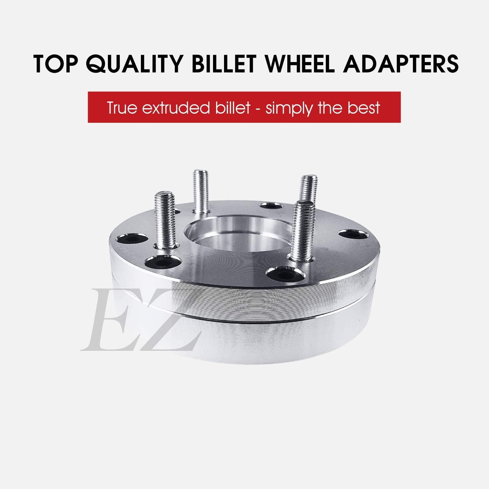 EZAccessory 4 Billet Wheel Adapters 5 Lug 127mm to 5 Lug 127mm Thickness 1.5 Inch 並行輸入品 : ezaccessory 4 Billet Wheel Adapters 6x5.5 to 6x5