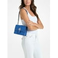 thumbnail image 5 of Michael Kors Outlet Greenwich Small Saffiano Leather Crossbody Bag - Galaxy  Blue, 5 of 5