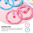 thumbnail image 3 of 6Pcs Circle Protractor Measuring Tool Drafting Ruler Home Office Circle Protractor Measure Rulers, 3 of 8