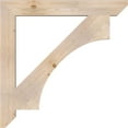 thumbnail image 3 of Ekena Millwork 5 1/2"W x 46"D x 46"H Westlake Slat Smooth Bracket, Douglas Fir, 3 of 4