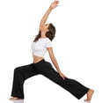 thumbnail image 4 of Women's Casual Loose Wide Leg Cozy Pants Yoga Sweatpants Comfy High Waisted Sports Athletic Lounge Pants with Pockets, 4 of 11