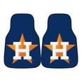 thumbnail image 1 of Fanmats 6482 Mlb Houston Astros Front Row Nylon Carpet Car Mat - 2 Piece, 1 of 5