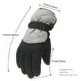 thumbnail image 2 of Lroveb Ski Gloves for Kids Boys Girls Waterproof Winter Gloves Snow Windproof Mittens Outdoor Sports Skiing Age 6-11 Years Gloves, 2 of 2