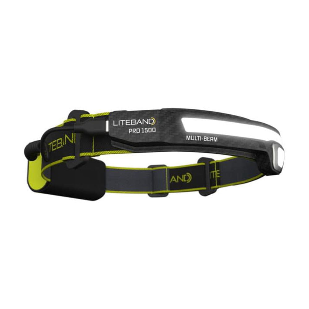 Liteband Pro 1500 Mb Carbon Fiber Led Rechargeable Headlamp