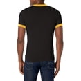 thumbnail image 3 of Ringer T-Shirt M Black/Gold, 3 of 3