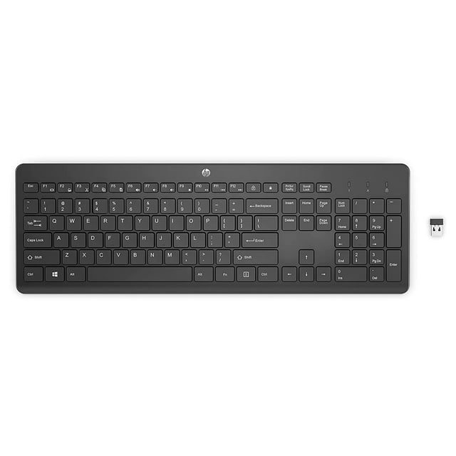 Teclado inalámbrico HP 230 de diseño discreto para Windows Mac