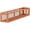 Orange, variant on PawHut Wooden Outdoor Cat Tunnel Toy W/ Multiple Entrances, Cat Tube
