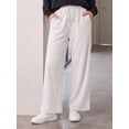 thumbnail image 3 of Cueply Wide Leg Sweatpants Women Casual Baggy Heavyweight Lounge Sweat Pants Winter Joggers with Pockets, 3 of 8