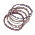 thumbnail image 2 of Pulsera de piedras multicapa con cuentas de cristal para mujer, joyería de moda bohemia, 2 of 5