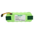 thumbnail image 2 of Kastar CR120 Battery (2 Pack), Ni-MH 14.4V 3300mAh, Replacement for ECOVACS LP43SC2000P, ECOVACS Deebot CR120, ECOVACS Deebot KK-8, ECOVACS Deebot X-500, 2 of 3