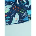 thumbnail image 6 of Bagilaanoe Toddler Baby Boys Swim Trunks Print Elastic Waist Shorts 6M 12M 18M 24M 3T 4T Kids Beach Shorts Swimwear Bathing Suit, 6 of 8
