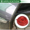 thumbnail image 3 of Universal Car Door Edge Protective Sealing Strip U-Type Door Scratch Protection Guard m -Scratch Collision Rubber, 3 of 6