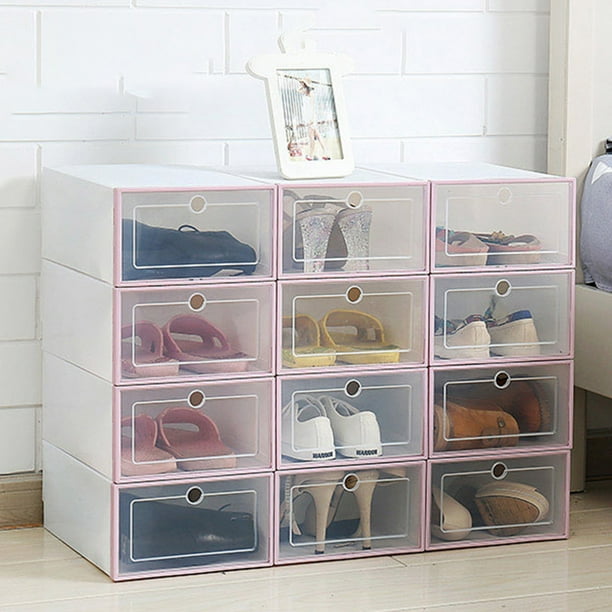 Plastic drawer shop shoe storage