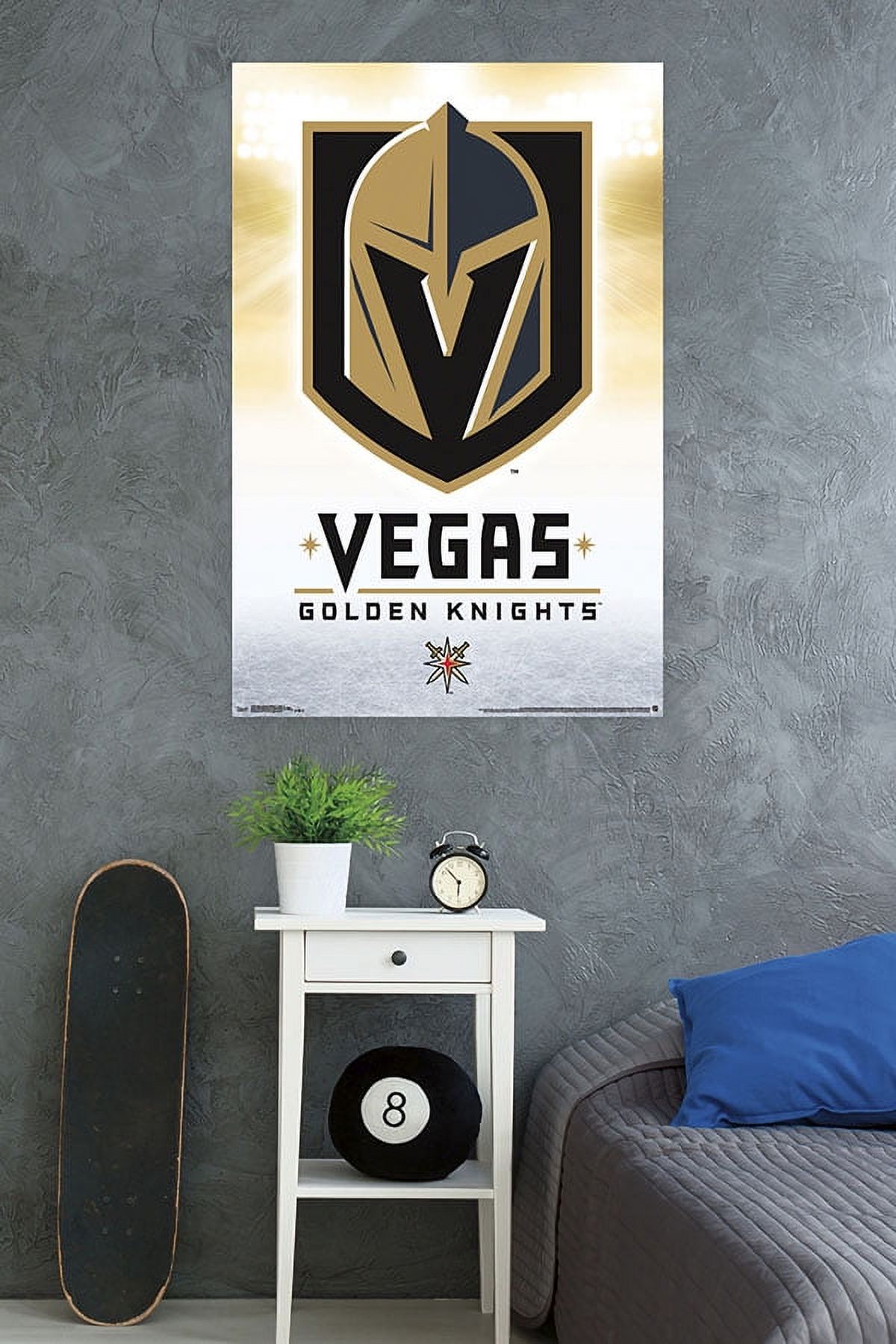 NHL Vegas Golden Knights - Logo 17 Wall Poster, 22.375" x 34"