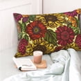 thumbnail image 4 of Salouo Sunflower Pattern Pillow Cases,1PC Pillow Covers with Envelope Closure Decorative Pillow Case for Bed Couch,Pillows Not Included-16"x24", 4 of 6
