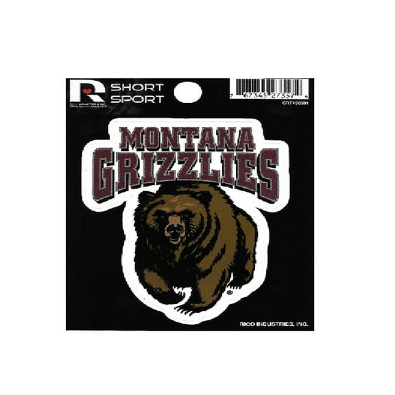 Montana Grizzlies Short Sport Decal