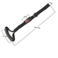 thumbnail image 2 of Car assist handle for seniors - Door assist handle with safety lock button, Car stand assist safety handle with adjustable strap, 2 of 5