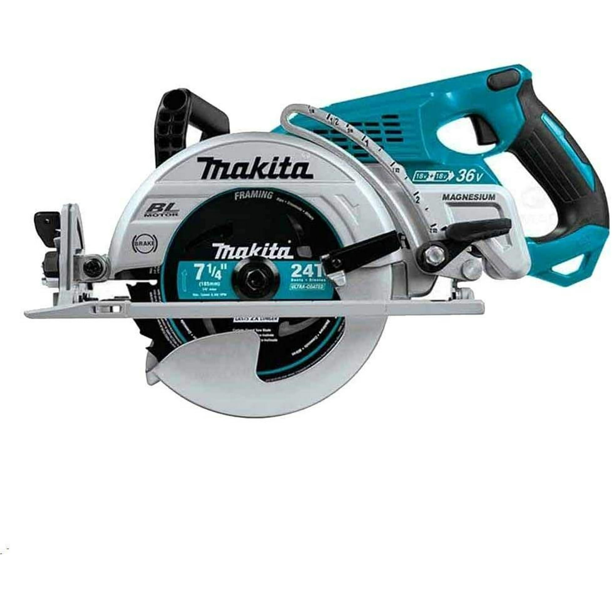 Makita DRS780Z 18Vx2 36V LXT 7 1 4 Inch Rear Handle Saw Tool Only Walmart