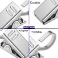 thumbnail image 3 of 30 clips de cortina para cortina de ducha/anillo de gancho/guirnalda/barra de cortina-gancho de cortina de acero inoxidable a prueba de herrumbre, 3 of 5
