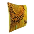 thumbnail image 2 of Kll Honey Bee Decorative Throw Pillow Covers Velvet Soft For Couch Sofa Bedroom Living Room Outdoor -18"X18", 2 of 8
