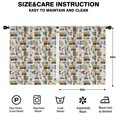 thumbnail image 2 of Blackout Kids Curtains,Cartoon Construction Vehicles Shovels Light Gray Pattern Childrens Insulated Curtains Set Of 2,Bedroom Essentials,Toddler Room Decor 52"x63", 2 of 5