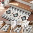 thumbnail image 6 of 2x3 Door Mat Rug, Southwest Ethnic Non-Skid Rubber Backing Large Rectangle Rugs - Living Room Bedroom Home Office, Boho Aztec Tribal Abstract Aesthetic Indoor Floor Mat Carpets Washable Rug, 6 of 9