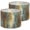 Teal rust textured painting weathered, variant on Lamp Shades Set of 2 Rusty Industrial Texture White Orange Patina 13" x 13" x 10" Lampshade for Table Lamps Floor Lamps Lamp Shade Replacement Easy Assembly Required