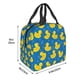 thumbnail image 3 of Easygdp Rubber Duck Bolsa Térmica Premium - Tela Oxford Impermeable, Gran Capacidad, Bolsillo Frontal, Unisex para Trabajo, Escuela, Actividades al Aire Libre y Picnics, 3 of 8