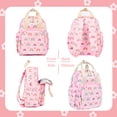 thumbnail image 3 of Inadays Corduroy Backpack for Aged 2-4 Cute backpack 12" Backpacks Daycare Bags Kawaii School Bookbag, 3 of 11
