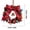 Multicolor, variant on Christmas Decorations Indoor Outdoor, Christmas Wreath Stick DIY Kit, Handmade Holiday Craft Decor for Home Door, Xmas Party, Wall Hanging, Pink