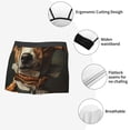 thumbnail image 3 of Logiee Modern Cute Dog Print Mens Boxer Briefs,Boxer Briefs for Men,Breathable Stretch Underwear,Boys Boxer Briefs-Medium, 3 of 5