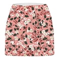 thumbnail image 4 of DeHolifer Women's Tennis Skirts with Pockets & Inner Shorts,Floral Print High Waisted Athletic Pickleball Skorts Pink 4XL, 4 of 5