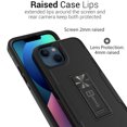 thumbnail image 5 of CoverON For Apple iPhone 13 Case, Military Grade Heavy Duty Full Body Phone Kickstand Cover - Black, 5 of 9