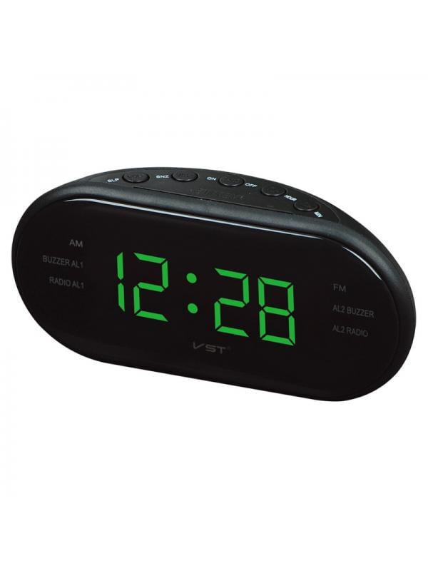 Alarm Clock, Large Number Digital LED Display, Bedroom Clock for Home