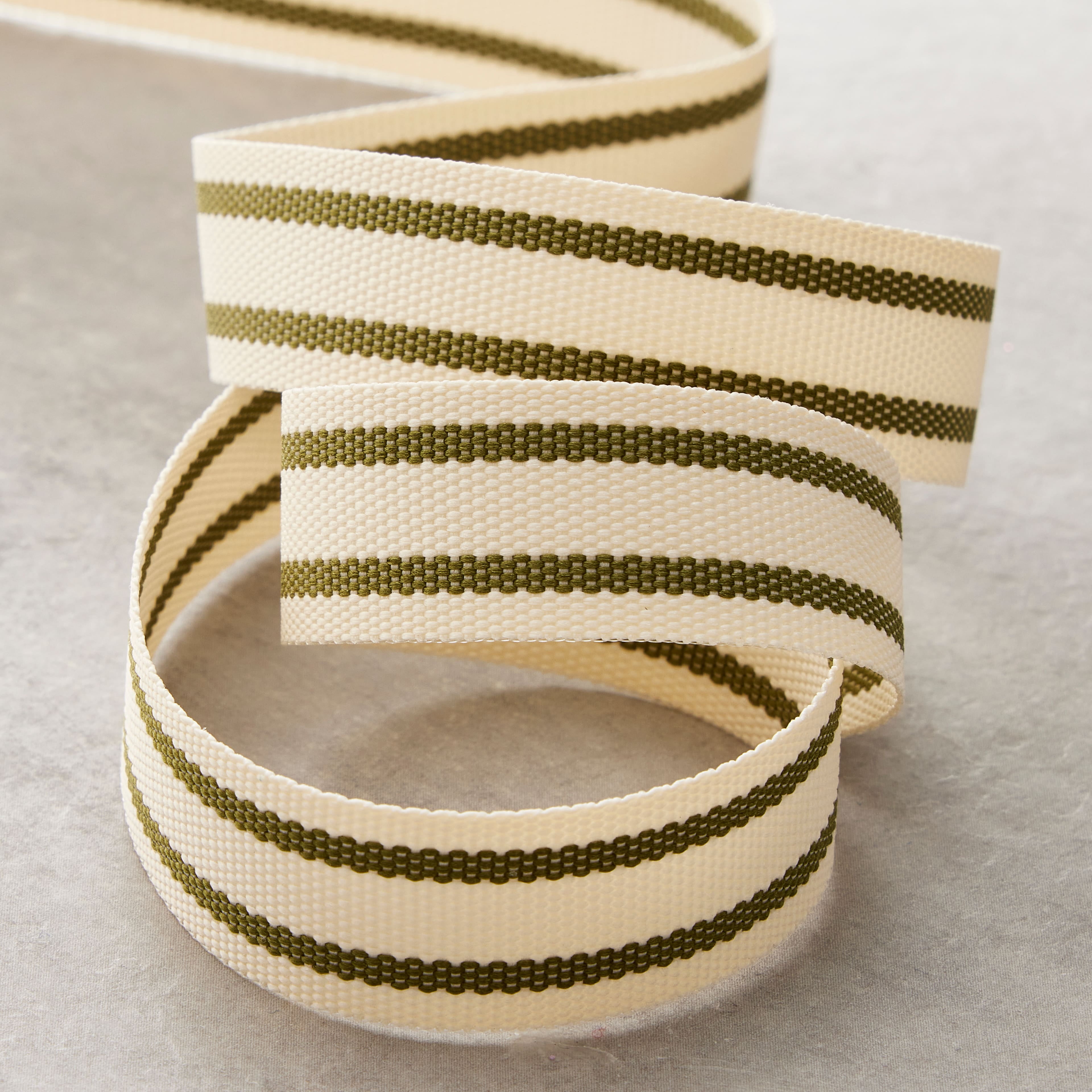 12 Pack: 5/8" x 5yd. Ticking Striped Grosgrain Ribbon by Celebrate It