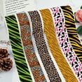 thumbnail image 2 of Animals Speckle Leopard Print Design Printed Grosgrain Satin Ribbon for Gift Wrapping Hair Bow Craft Accessory 50 Yards Jiayi, 2 of 7